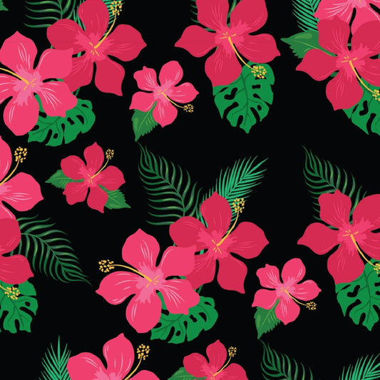 My Screen-Sleeve | SS10 Floral (Black)