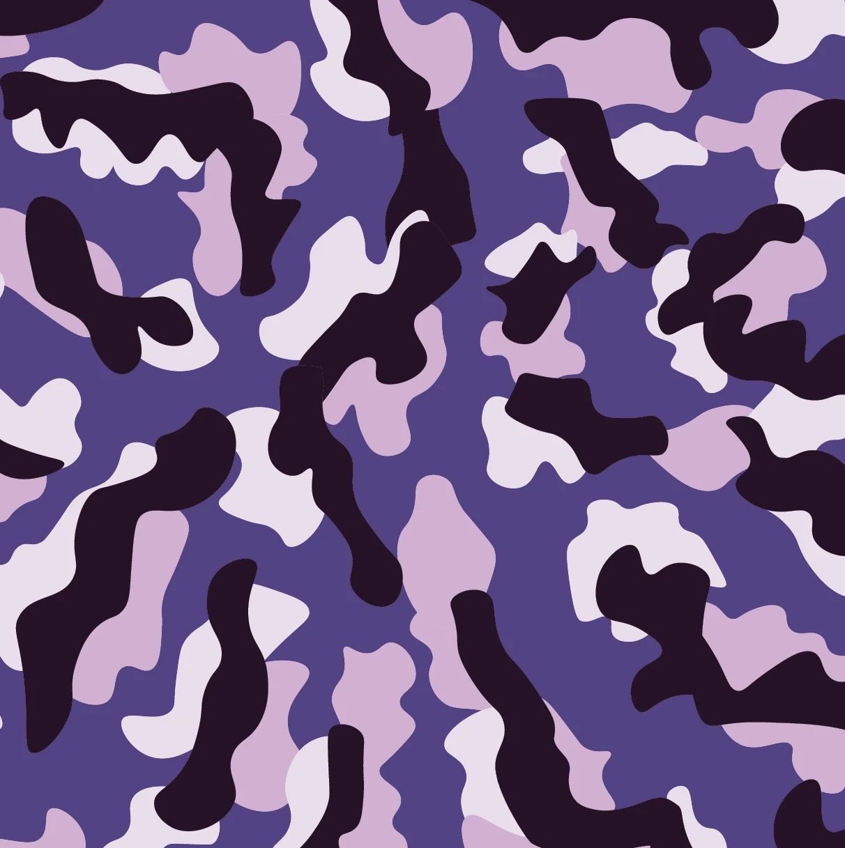 Custom Pencil Box | Camouflage (Purple)