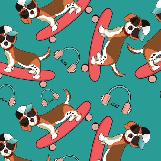 Custom Laptop Cover | Dog Skates