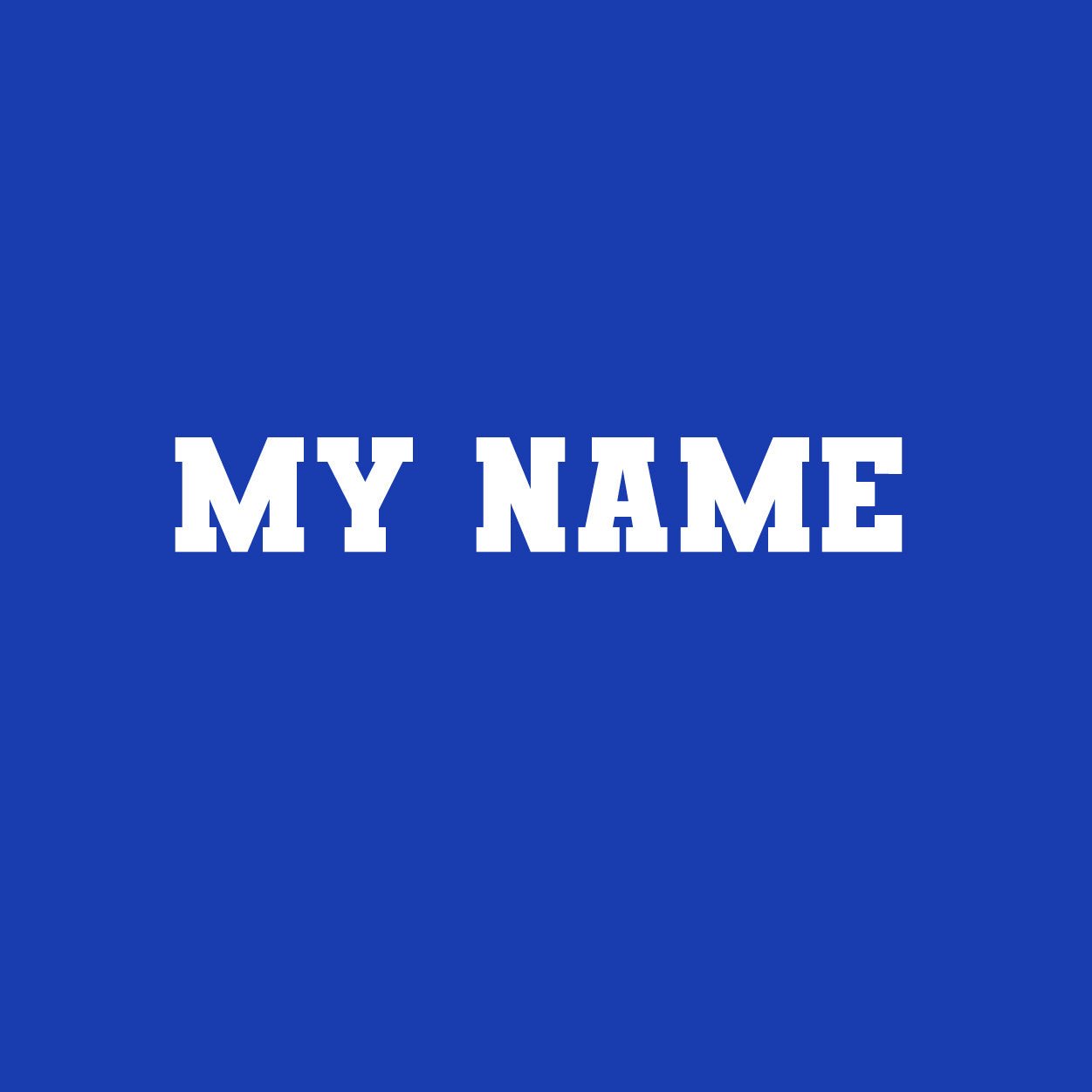 My Bini-Bundle  | Blue (Alinibini Varsity Font)