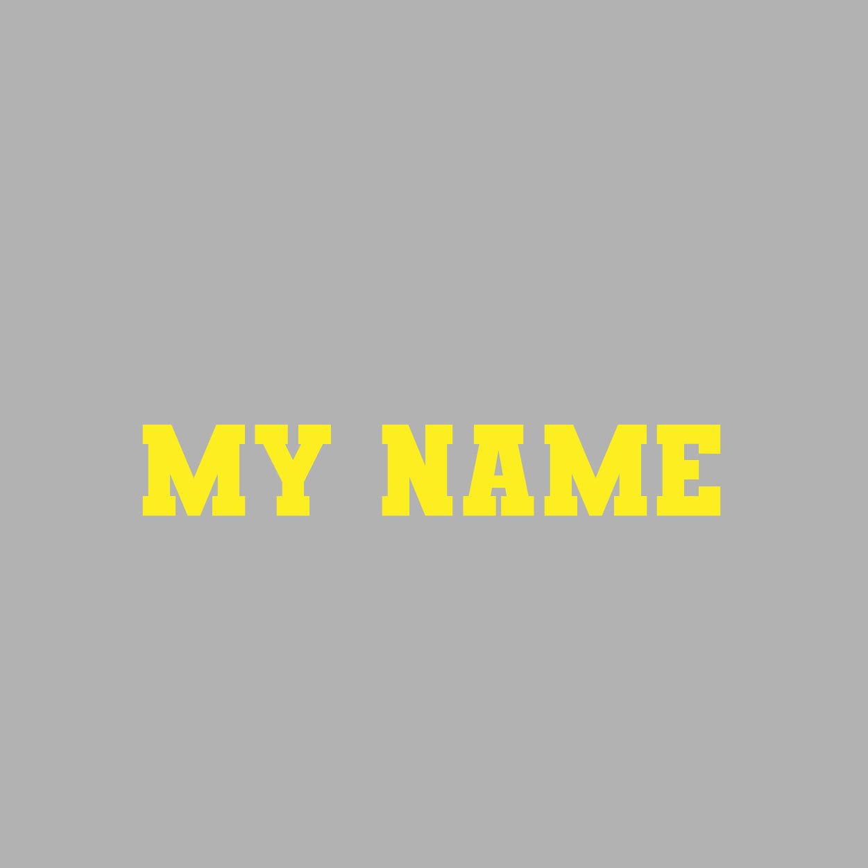 My Bini-Bundle  | Grey (Alinibini Varsity Font)