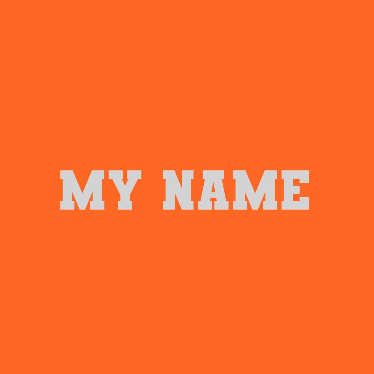 My Bini-Bundle  | Orange (Alinibini Varsity Font)
