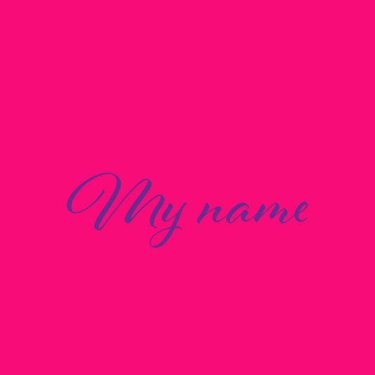 My Bini-Bundle  | Pink (Alinibini Script Font)