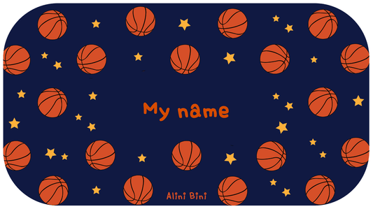 Personalised Kids Lunch Box | Basketball