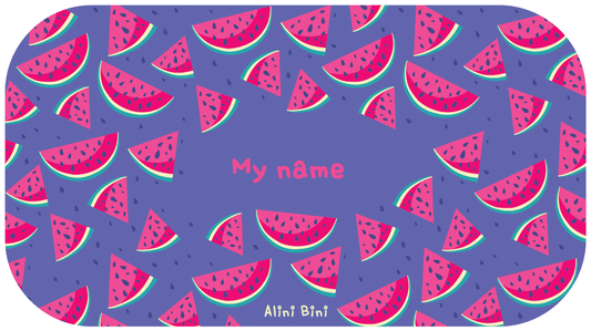 Personalised Kids Lunch Box | Watermelons