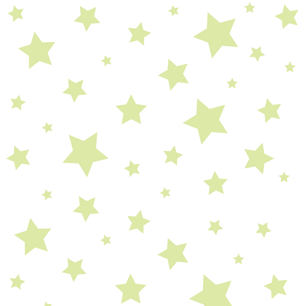 Personalised Name Blanket for Kids | Stars (Green)