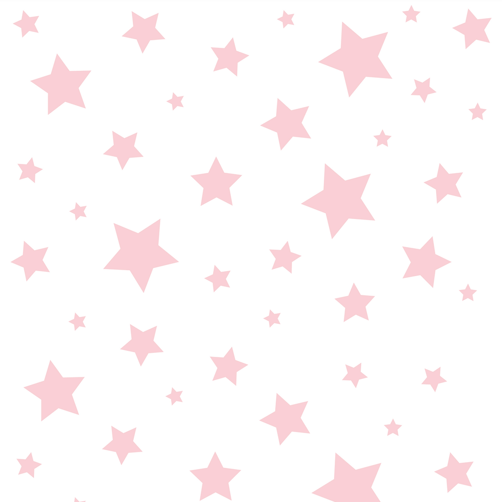 Personalised Name Blanket for Kids | Stars (Pink)